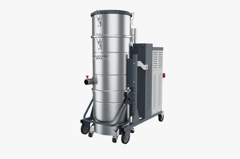 工业吸尘器24小时不停机;自动脉冲反吹;大量粉尘适用 380V三相电 EHFD75M;功率7500W;容量120L